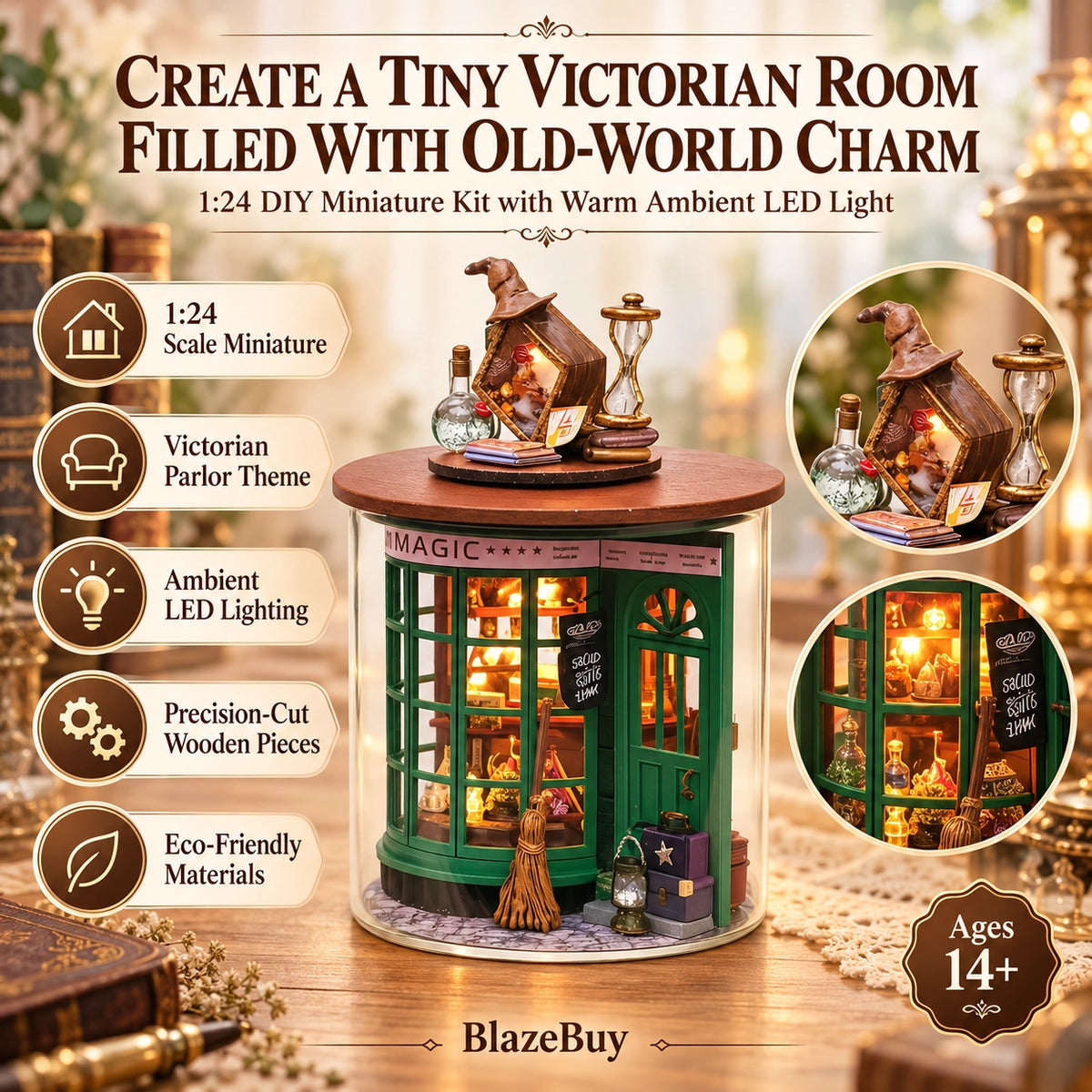Enchanted Miniature Dollhouse Collection