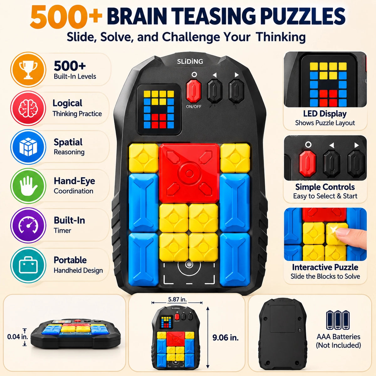 Super Slide Puzzle Game