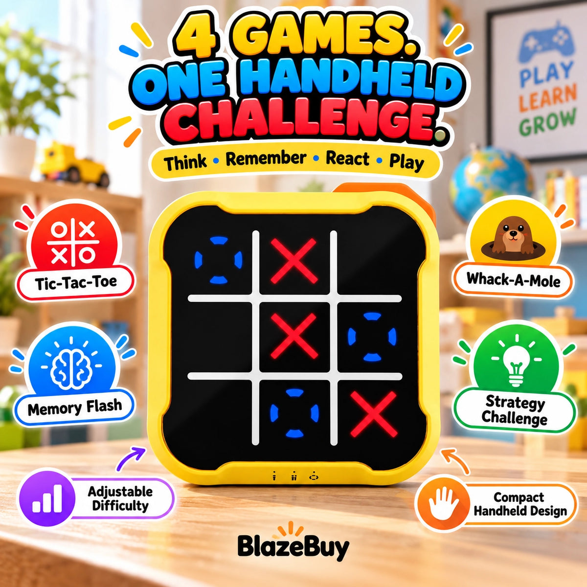 Smart Tic-Tac-Toe Console