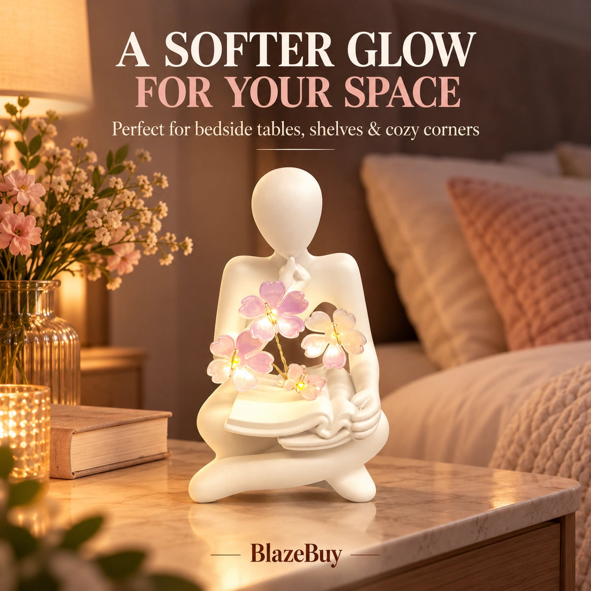 Aesthetic Flower Night Lamps