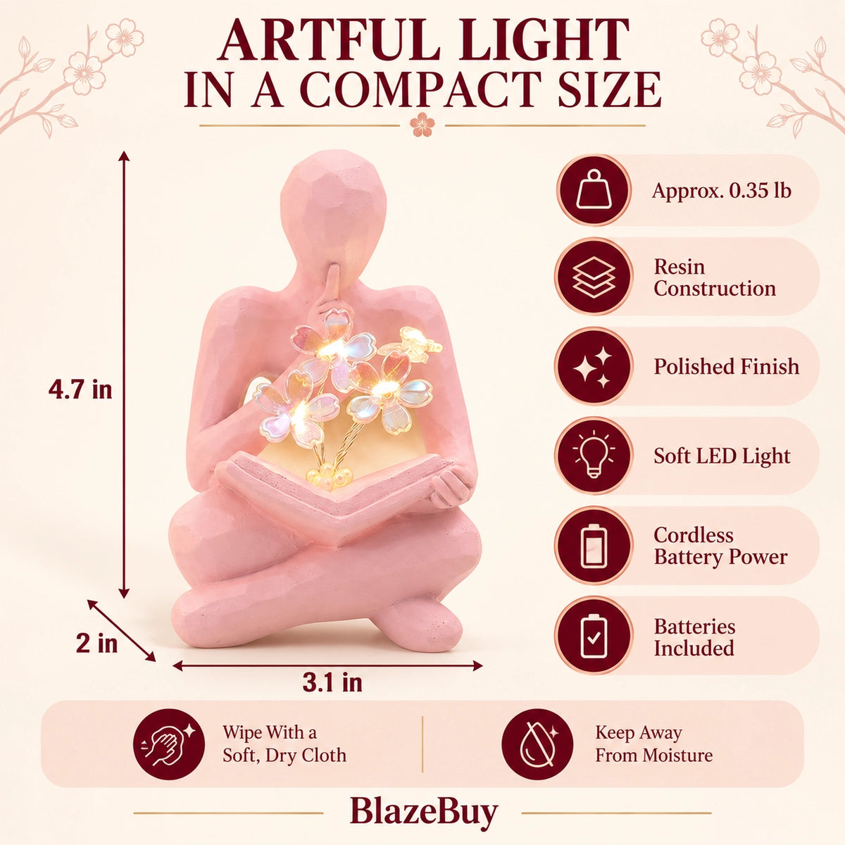 Aesthetic Flower Night Lamps