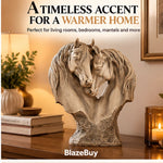 Loving Horses Table Sculpture