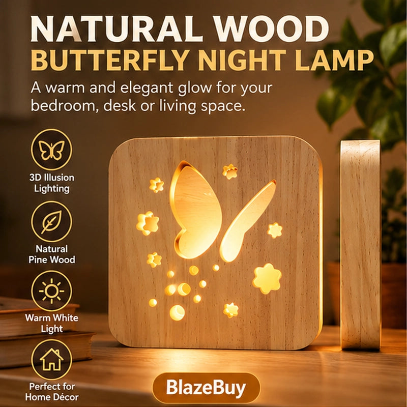 ButterflyGlow Night Lamp