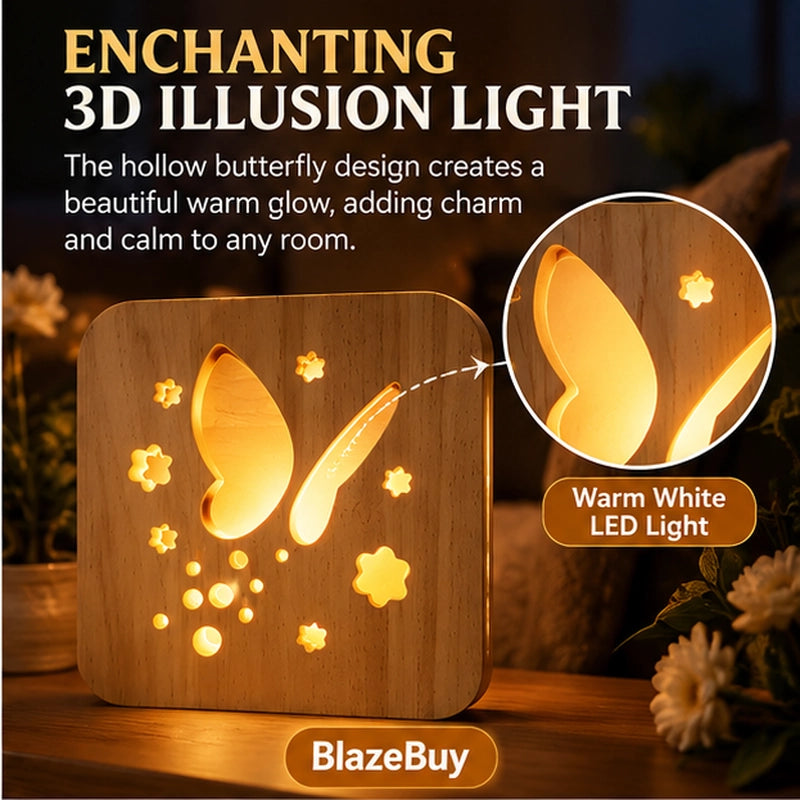 ButterflyGlow Night Lamp