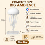 Rechargeable Jellyfish Night Lamp