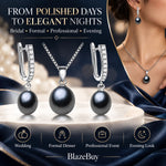Elegant Pearl Jewelry Set