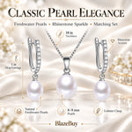 Elegant Pearl Jewelry Set