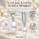 Elegant Pearl Jewelry Set