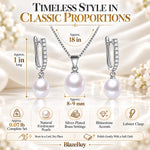 Elegant Pearl Jewelry Set