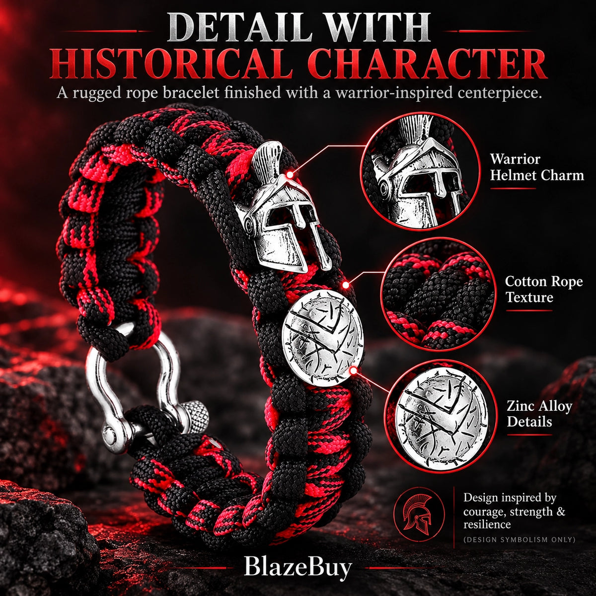 VikingShield Spartan Bracelet