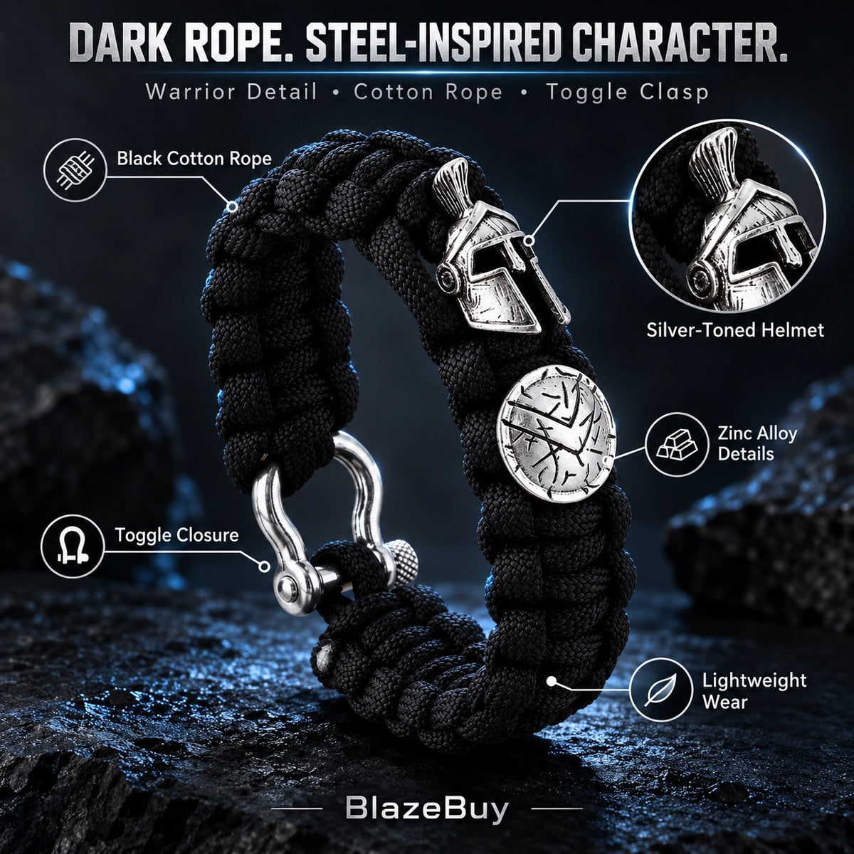 VikingShield Spartan Bracelet