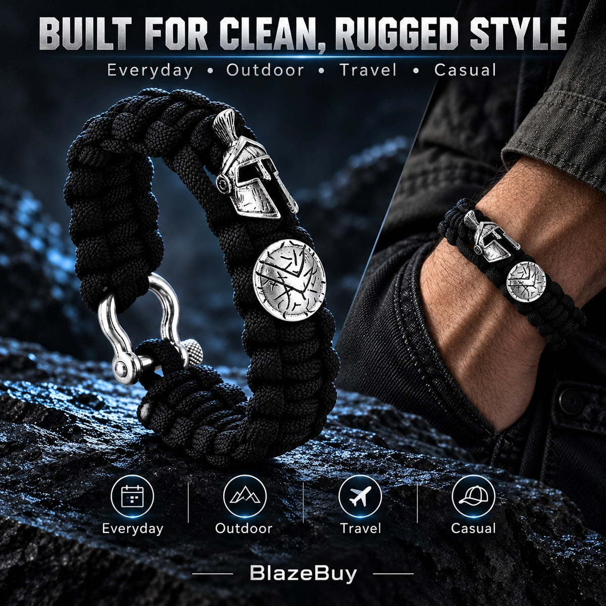 VikingShield Spartan Bracelet