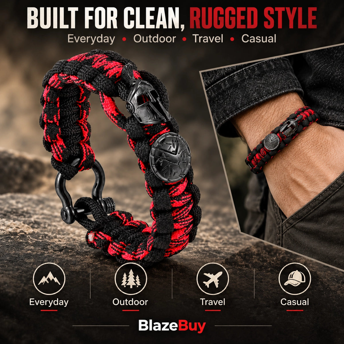 VikingShield Spartan Bracelet