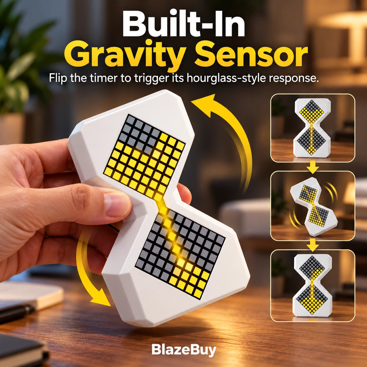 LED Digital Hourglass Timer