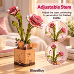 Wooden Bloom 3D Flower Puzzle
