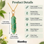 Fluorite Gemstone Jewelry Set