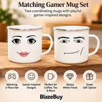 Funny Gamer Mug Set