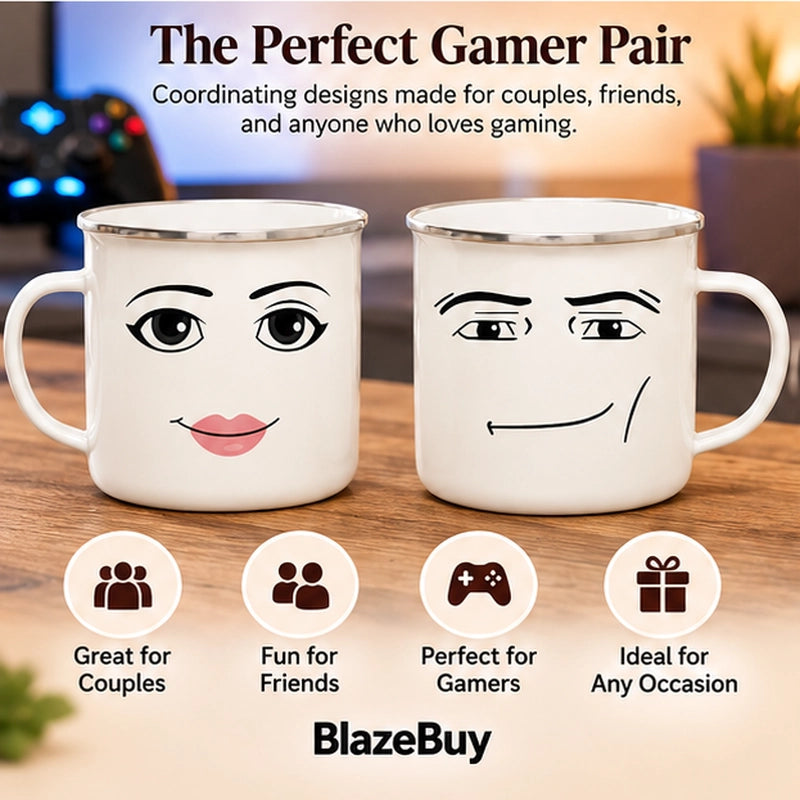 Funny Gamer Mug Set