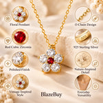 BloomSilver Pendant Necklace