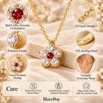BloomSilver Pendant Necklace