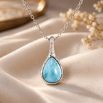Metiseko Aquamarine Necklace