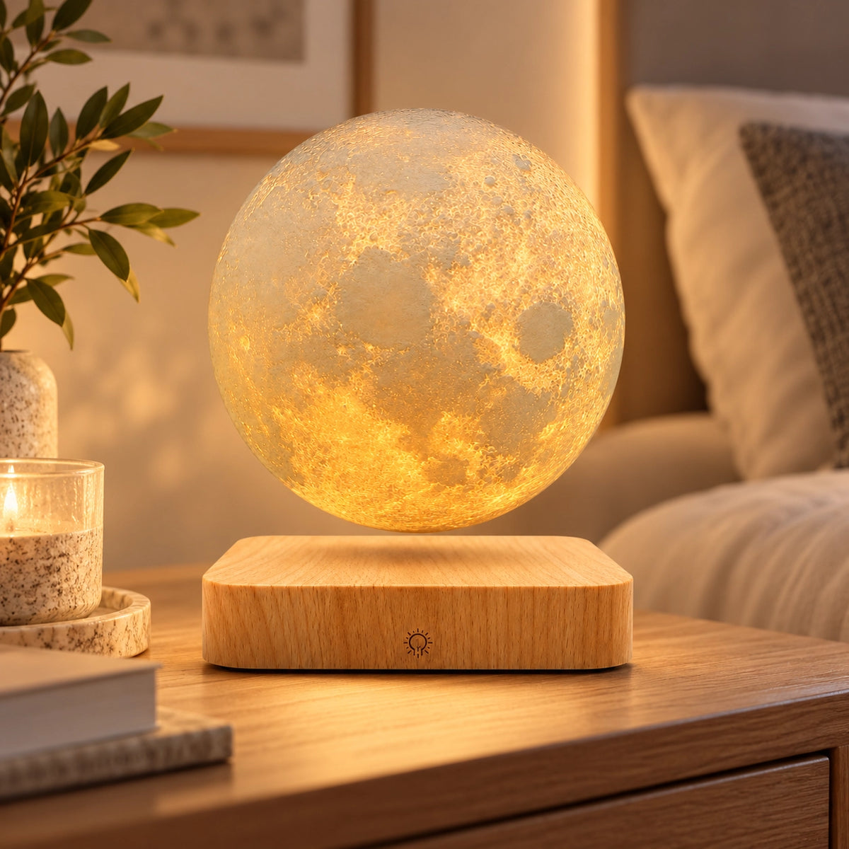 PeacePlanet Moon Lamp