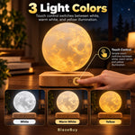 PeacePlanet Moon Lamp