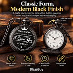 Engraved Pocket Watch for Son