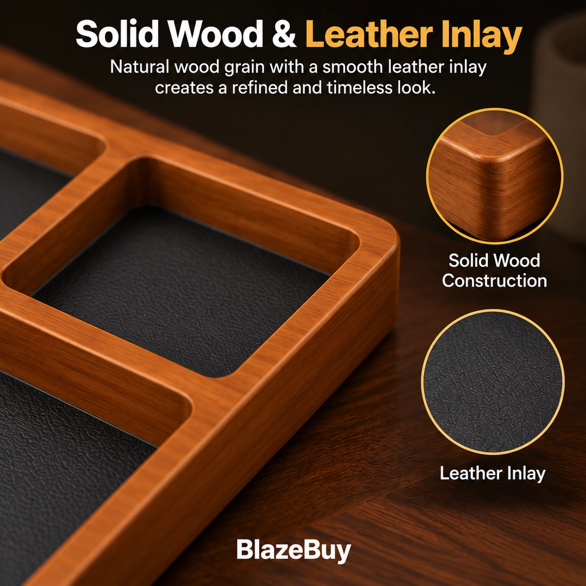 Shinpuru Wooden Valet Tray