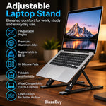 adjustable aluminum laptop stand