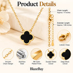 Four Leaf Clover Pendant Necklace