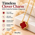 Four Leaf Clover Pendant Necklace