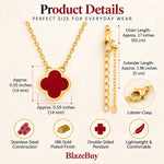 Four Leaf Clover Pendant Necklace