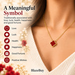 Four Leaf Clover Pendant Necklace