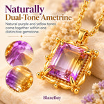 LAMOON Ametrine Necklace