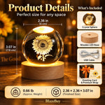 Luminous Nature Crystal Sphere