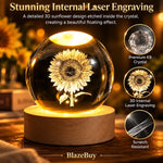 Luminous Nature Crystal Sphere