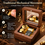 Walnut Wood Music Box