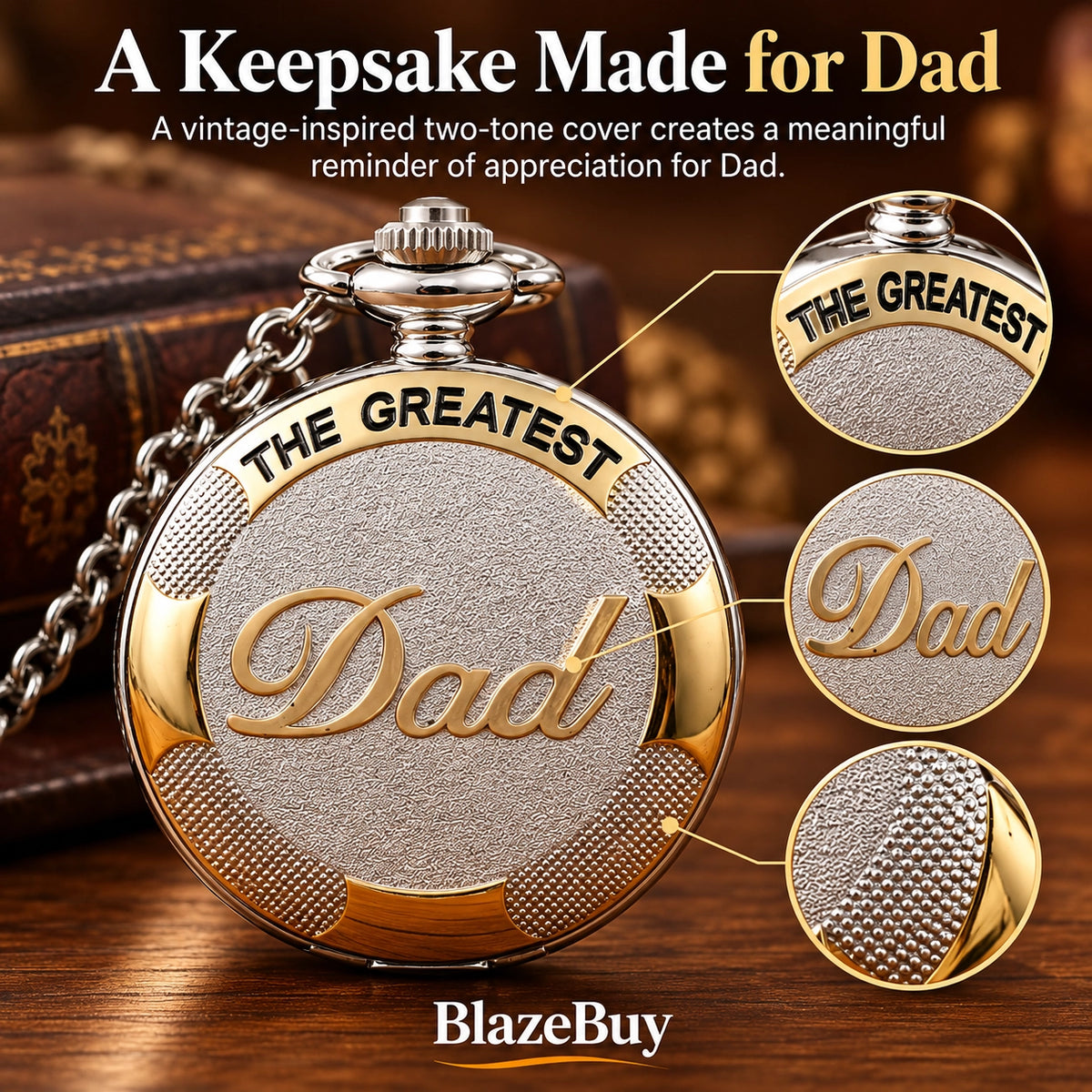 GreatestDad Pocket Watch