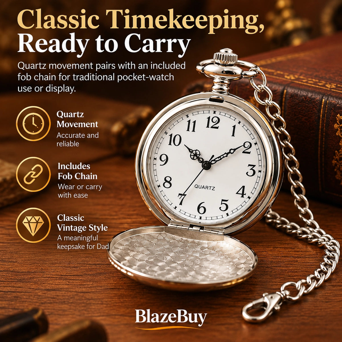 GreatestDad Pocket Watch