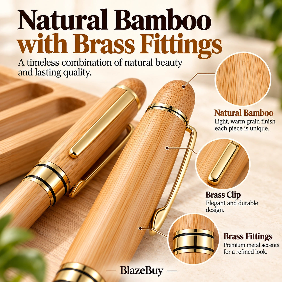 Wooden Pen Gift Set