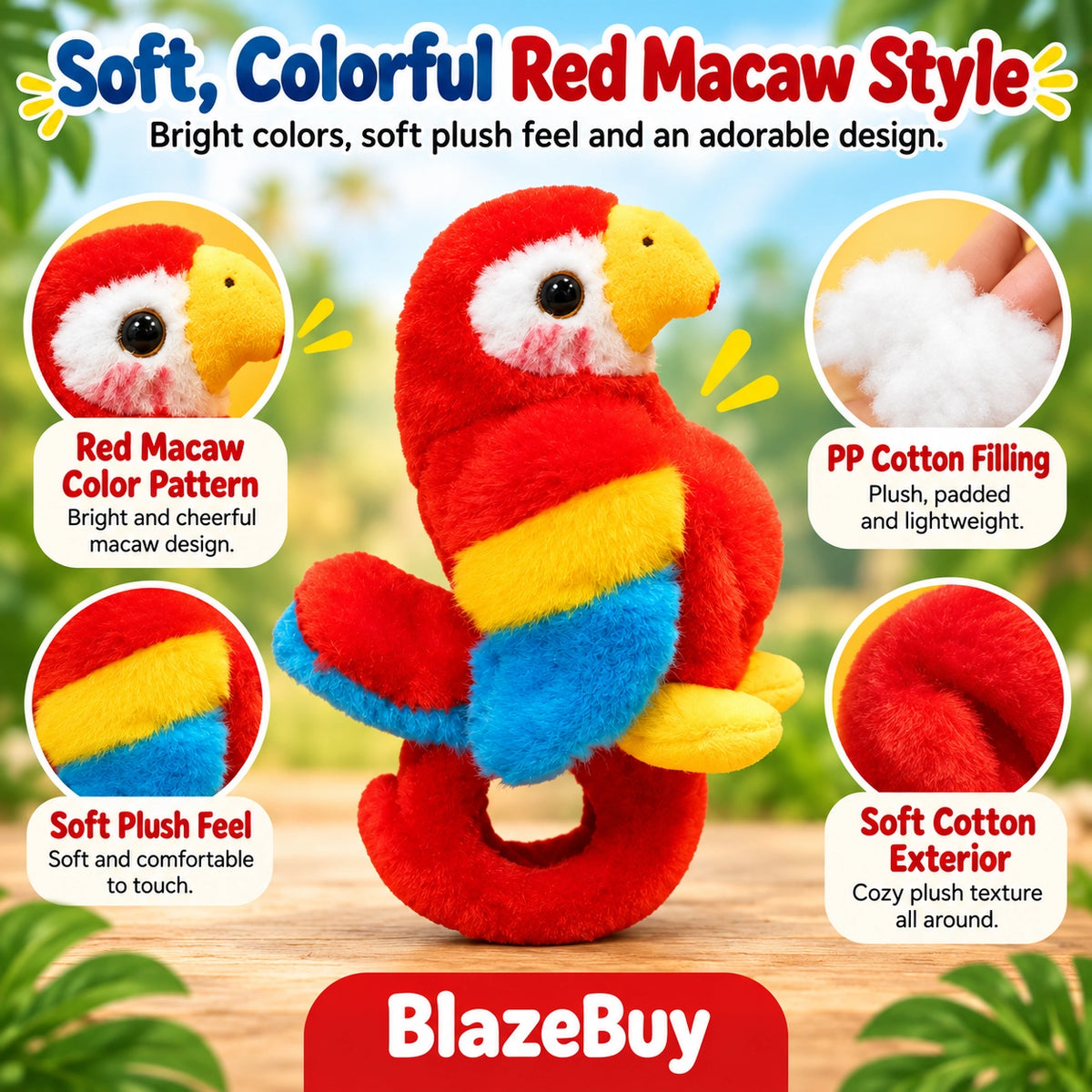 Parrot Wrist Bracelet