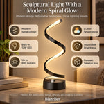 LENIVER Spiral Table Lamp