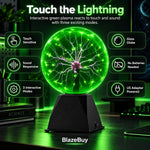 Interactive Plasma Ball Lamp