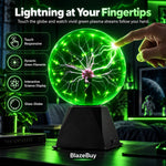 Interactive Plasma Ball Lamp
