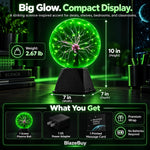 Interactive Plasma Ball Lamp