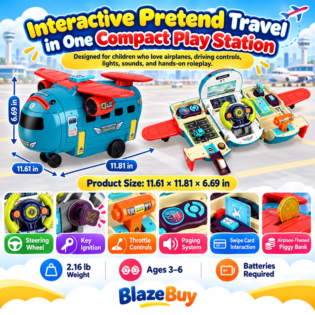 Adventure Cargo Plane Set