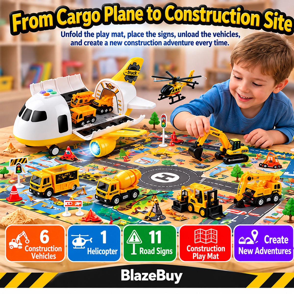 Adventure Cargo Plane Set