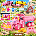Remote Farm Tractor Set