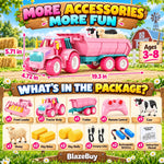 Remote Farm Tractor Set